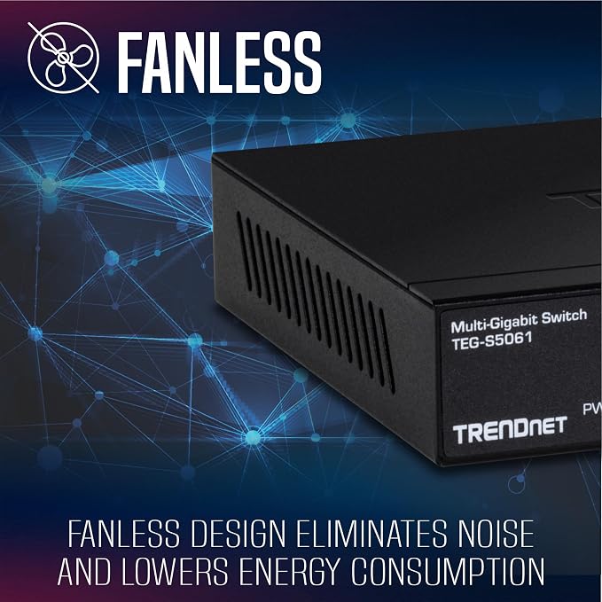TRENDnet 6-Port Unmanaged 2.5G Switch - Image 4