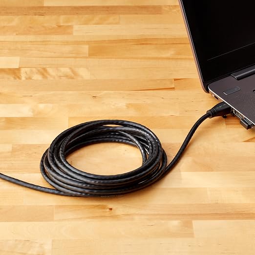 Amazon Basics RJ45 Cat-6 Ethernet Patch Cable, 1Gbps Transfer Speed, 10 Foot - Image 8