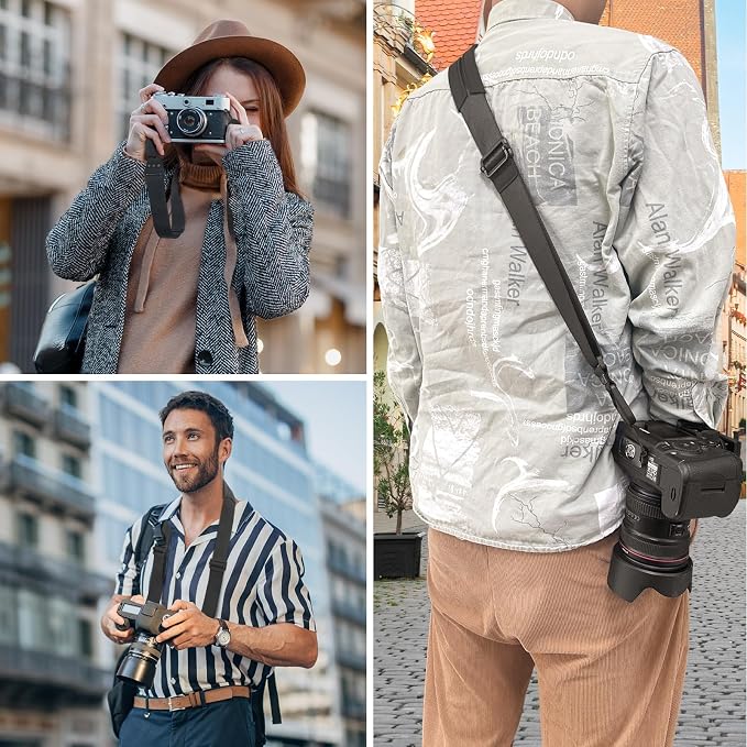 FIEIL Camera Strap with Quick Release Plate, Universal Camera Strap with Quick - Image 7