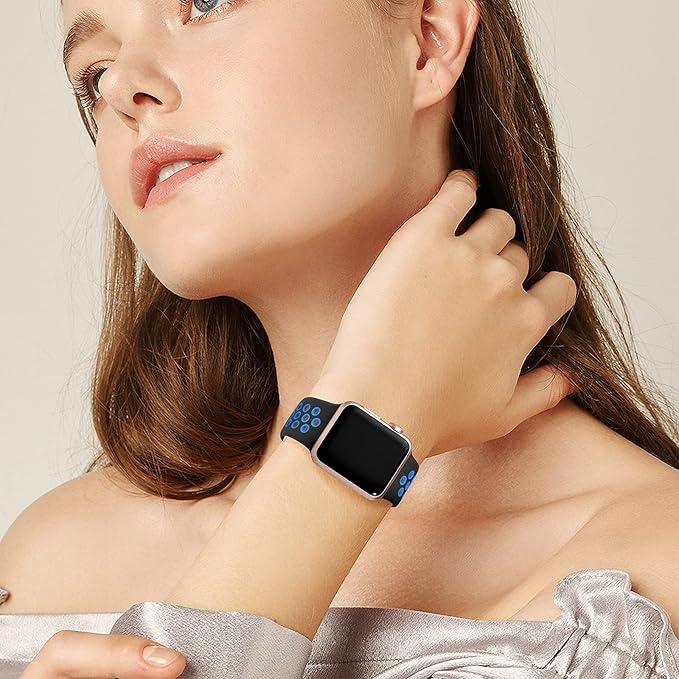 Lerobo Bands Compatible with Apple Watch Band 40mm 38mm 42mm 41mm Women Men - Image 4