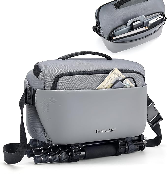 BAGSMART Camera Sling Bag, Small Camera Bags by BAGSMART