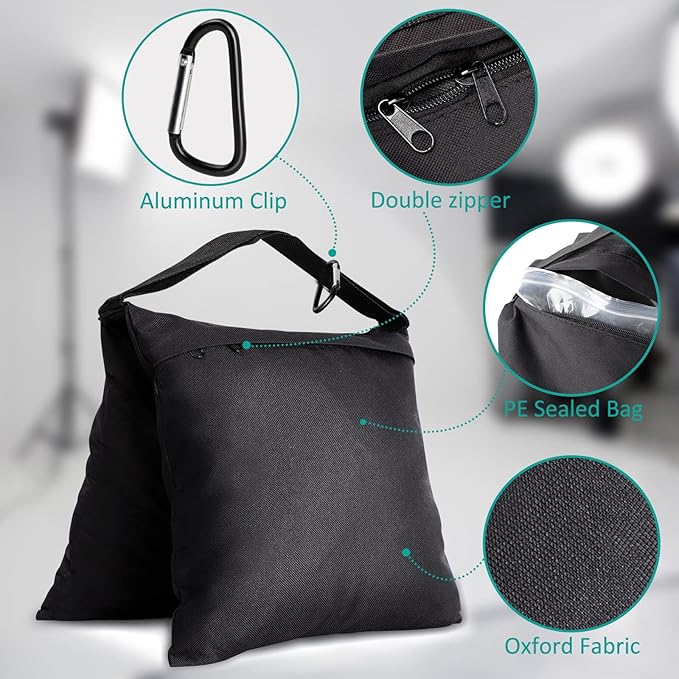 Aimosen 4 Packs Sandbags Weight Bags - Image 3
