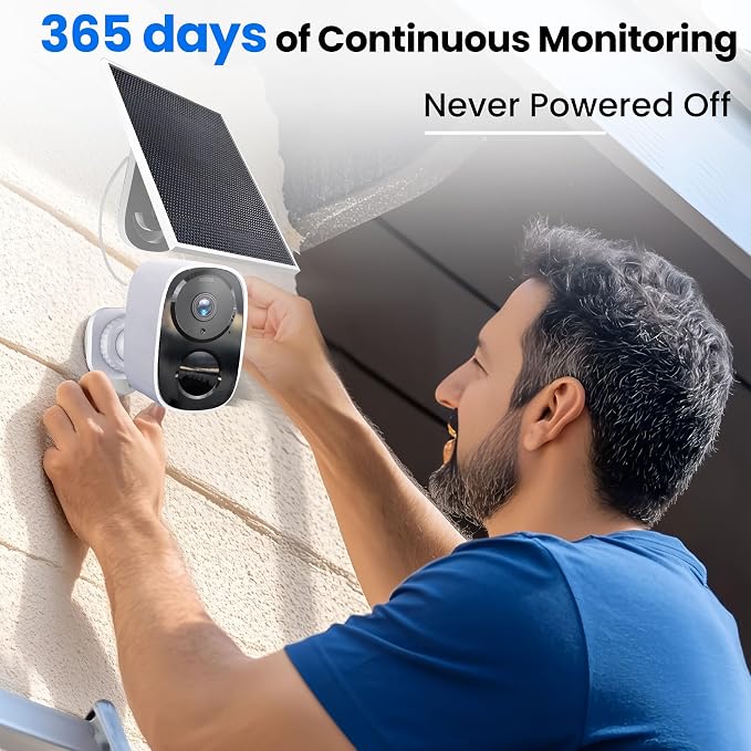 HITELLARCAM 2026 Upgraded 2K Security Cameras Wireless Outdoor - Image 4