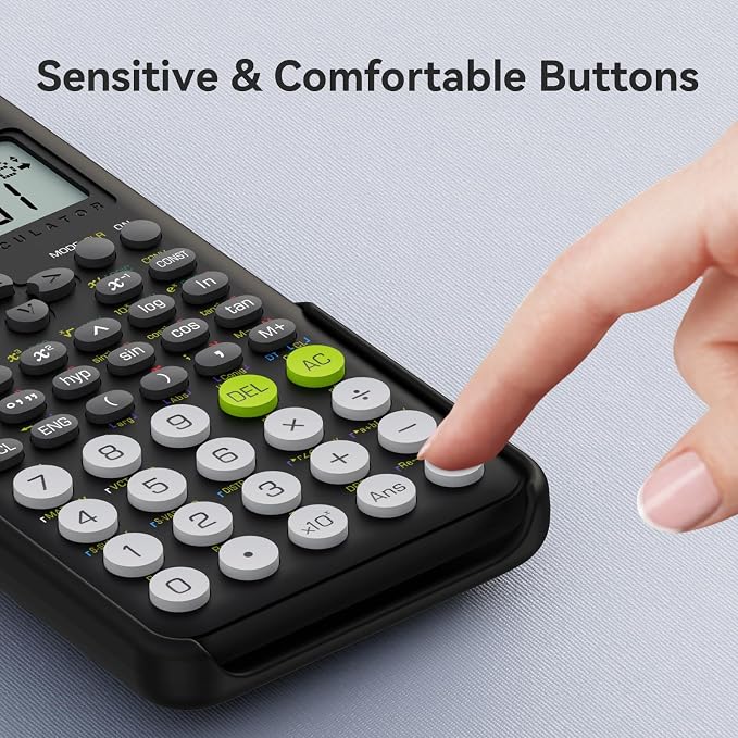 Scientific Calculator School Supplies, ROATEE 991MS 401 Functions 2-Line - Image 5