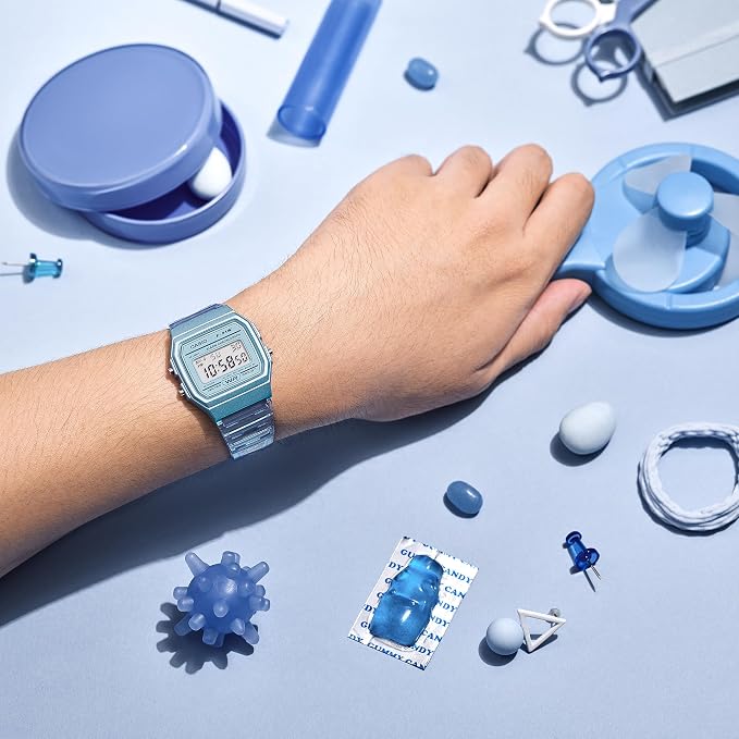 Casio F91W Series | Digital Watch | Water Resistant | LED Light | 1/100 SEC - Image 2