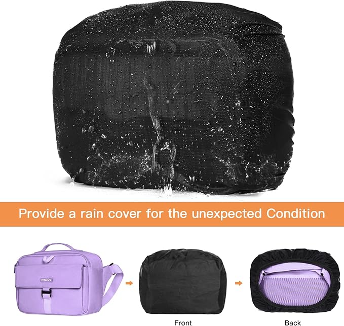 MOSISO Camera Shoulder Bag Case Crossbody Sling Purse, DSLR/SLR/Mirrorless - Image 5