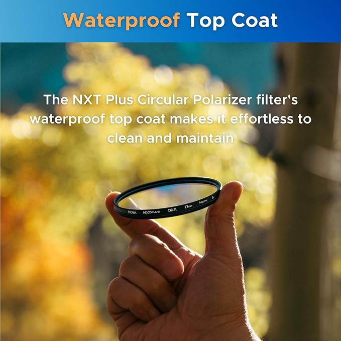 Hoya NXT Plus 58mm Polarizing Filter — Circular Polarizer - Image 4