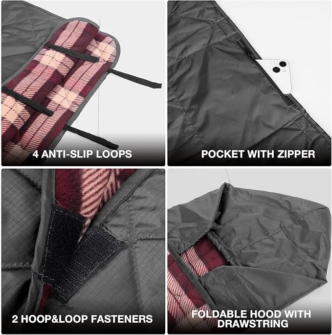 DUKUSEEK Large Camping Blanket - Image 3