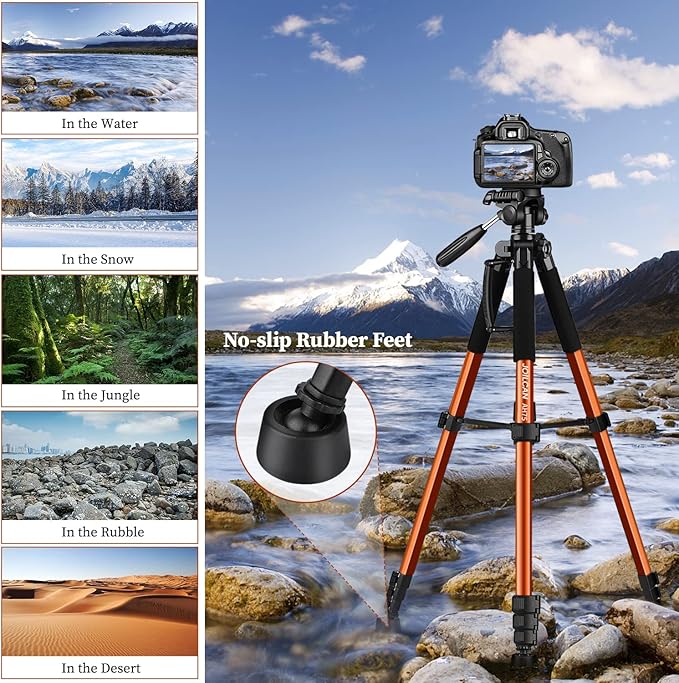JOILCAN Tripod Camera Tripods, Heavy Duty Tall Cameras Tripod Stand, - Image 6