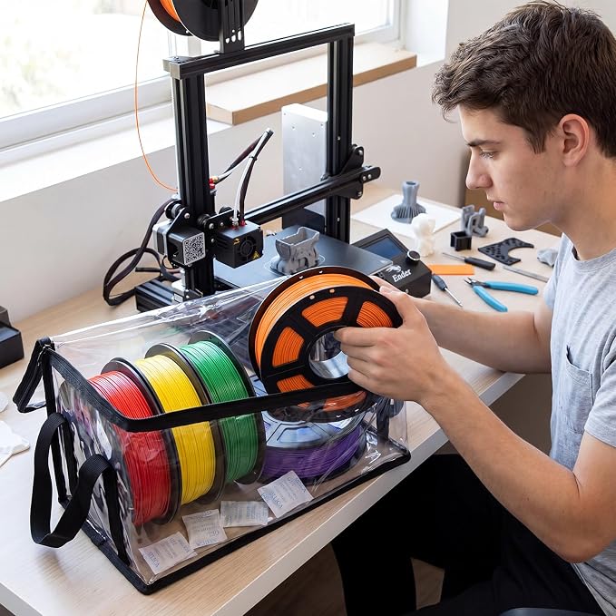Dansydaisy 2 Pack 3D Printer Filament Storage Box - Image 5