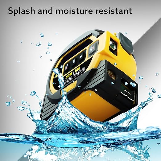 3 in 1 Digital Laser Tape Measure | Laser Level Crosshairs | 130ft/40m Laser - Image 5
