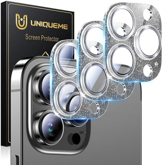 UniqueMe 3 Packs Compatible for iPhone 14 Pro Max/iPhone 14 Pro Camera Lens by UniqueMe
