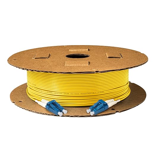 SpeedyFiberTX – 1-Pack 500 Feet LC to LC Fiber Patch Cable, Corning SMF-28 - Image 7