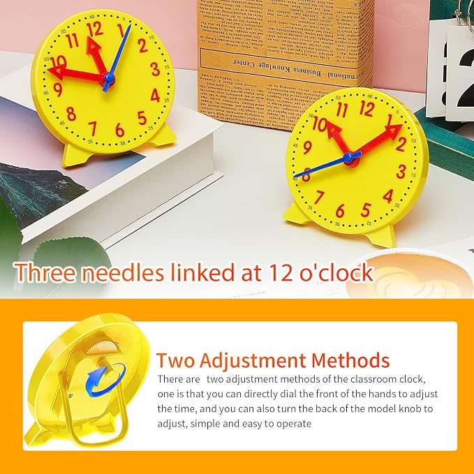 Henoyso 48 Pcs Teaching Clock Kit - Image 7
