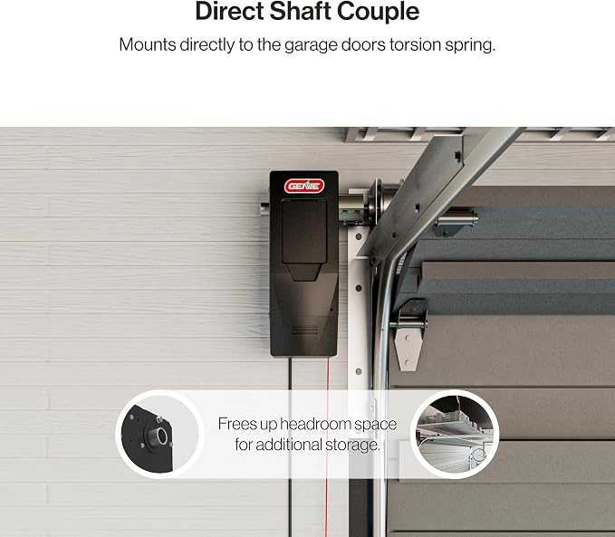 Genie B6172H Wall Mount Smart Garage Door Opener, DC Motor Lifts up to 14ft - Image 6
