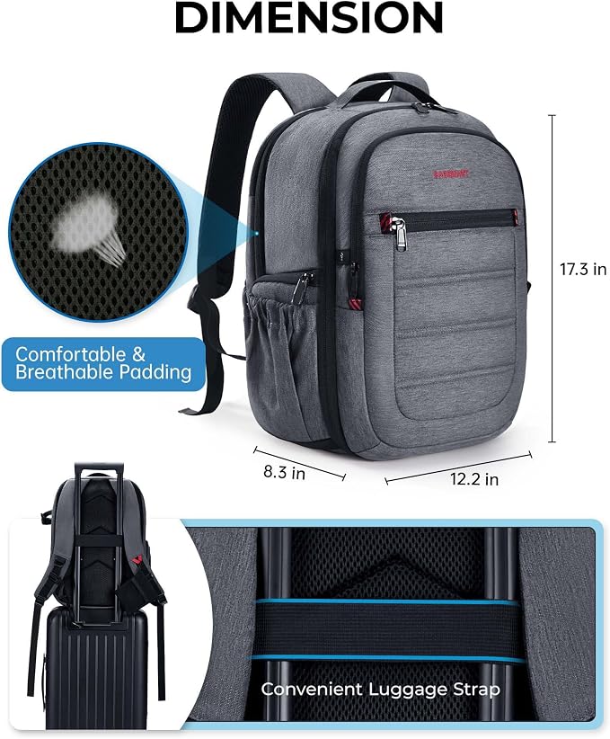 BAGSMART Camera Bag for DSLR, Waterproof Camera Backpacks for Photographers - Image 6