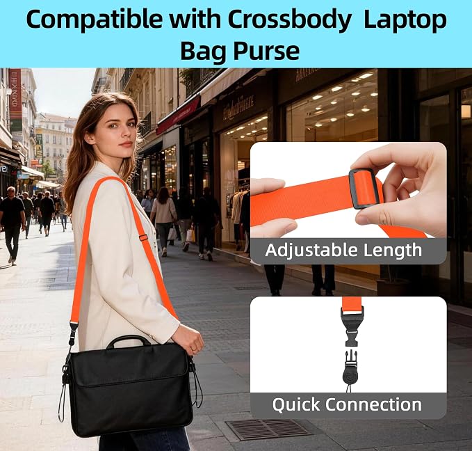 Adjustable Shoulder Strap:Comfortable iPad Strap Nylon Neck Lanyard - Image 7