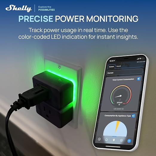 Shelly Smart Plug UL, Matter Outlet - Image 4