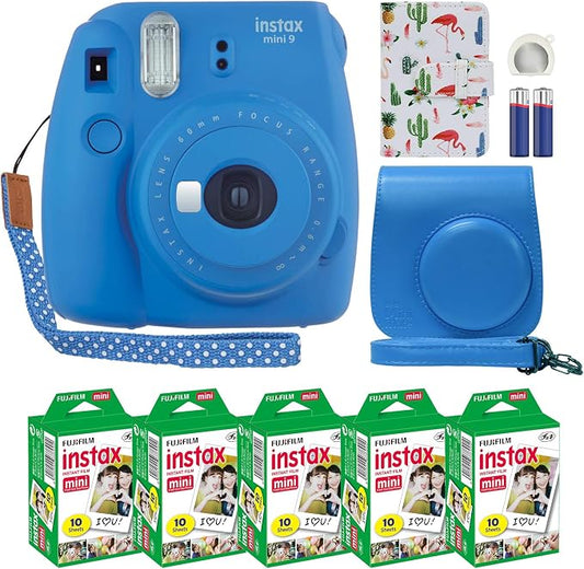 Fujifilm Instax Mini 9 Instant Camera Cobalt Blue by FUJIFILM