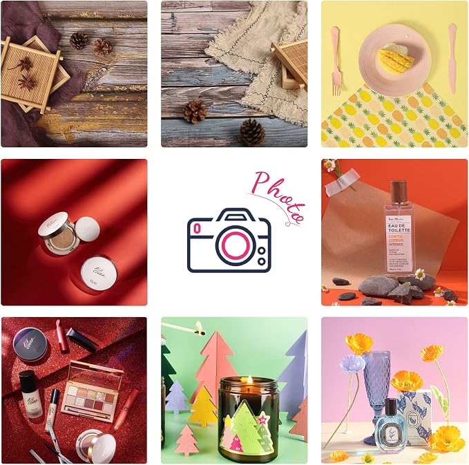 8PCS Flat Lay Backdrop Paper - Image 5