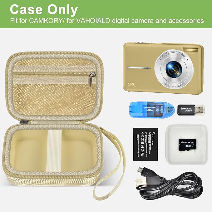 Case Compatible with CAMKORY Digital Camera/for VAHOIALD FHD 1080P Digital - Image 2