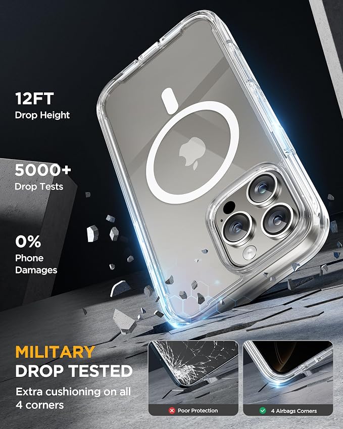 Miracase Magnetic for iPhone 16 Pro Max Case - Image 4