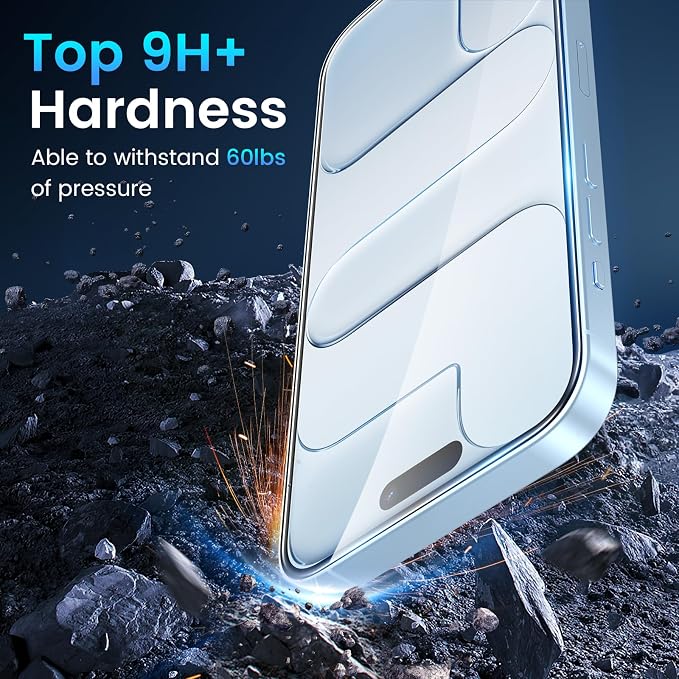 Fotbor Compatible for 3 Pack iPhone Air Screen Protector - Image 2