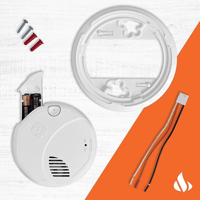First Alert SM300-AC, Interconnect Hardwire Dual Sensor Smoke Alarm - Image 3