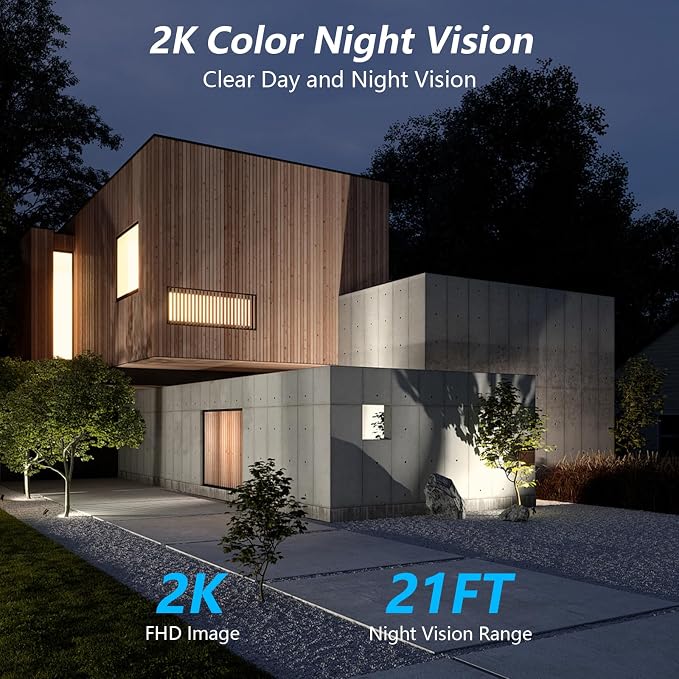 wansview Security Cameras Wireless Outdoor-2K Dual Lens Home Security Cameras - Image 6