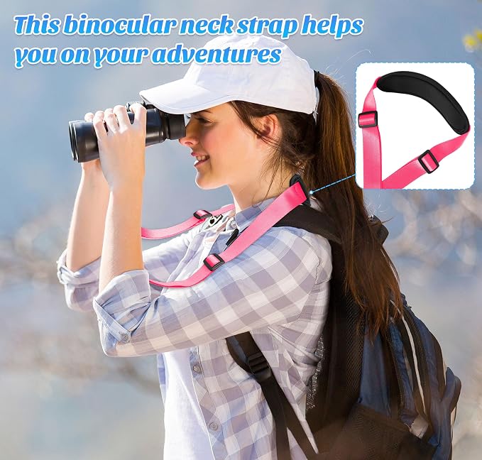 Padded iPad Binocular Camera Shoulder Strap, Nylon Neck Lanyard Strap - Image 4