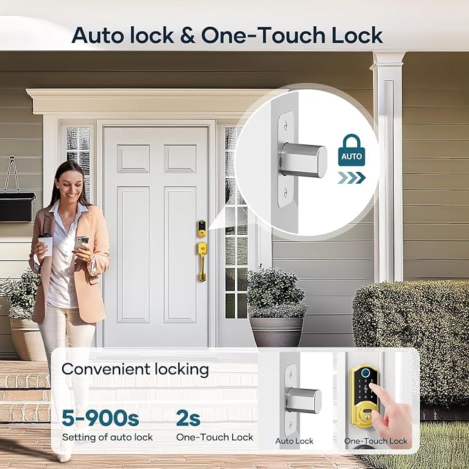 SMONET Smart Lock Front Door - Image 3