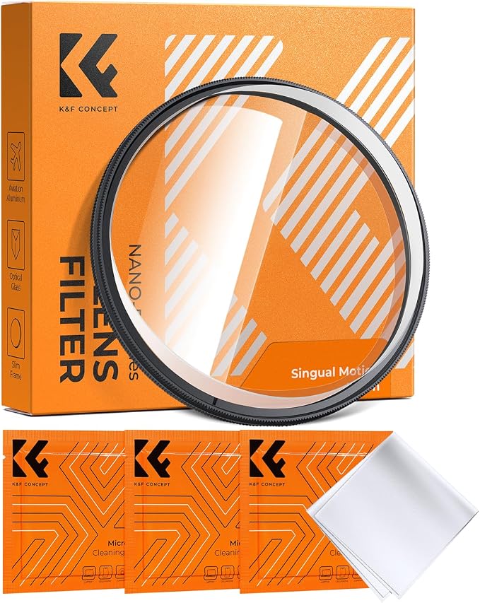 K&F CONCEPT 82mm Unilateral Blur Ghost Motion Filter Super Speed Effects by KFCONCEPT