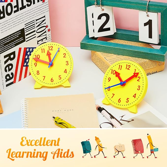 Henoyso 48 Pcs Teaching Clock Kit - Image 3