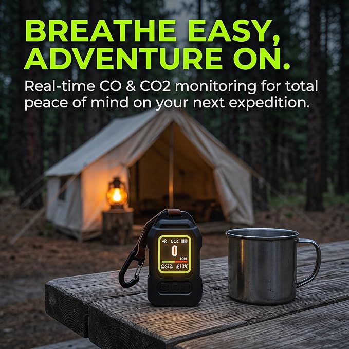 Portable CO2 Detector, 4-in-1 Carbon Dioxide Detector - Image 5