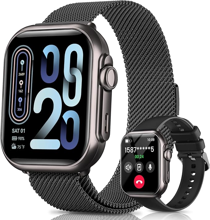 Smart Watch for Women for iPhone Android: 1.85"Smartwatch by SWGOTASmartWatch