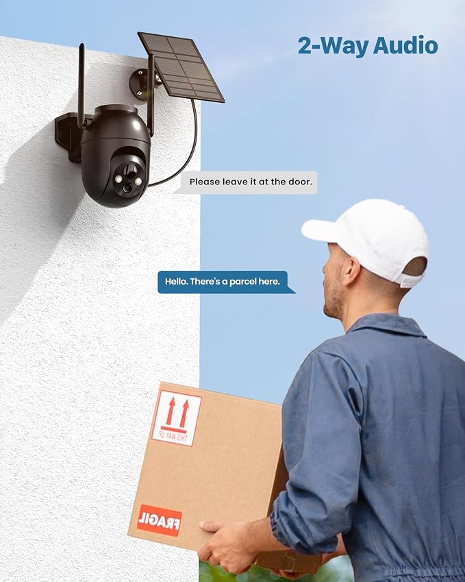 Security Cameras Wireless Outdoor Solar: 2K WiFi Camera - Image 9