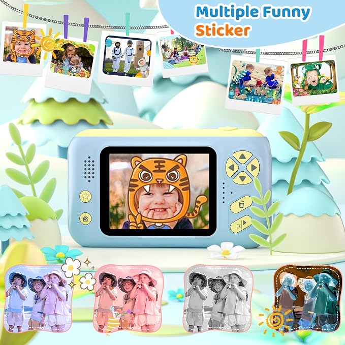 Makolle Camera for Kids, Portable Travel Camera for Childrens Age 3-8, Drop - Image 4
