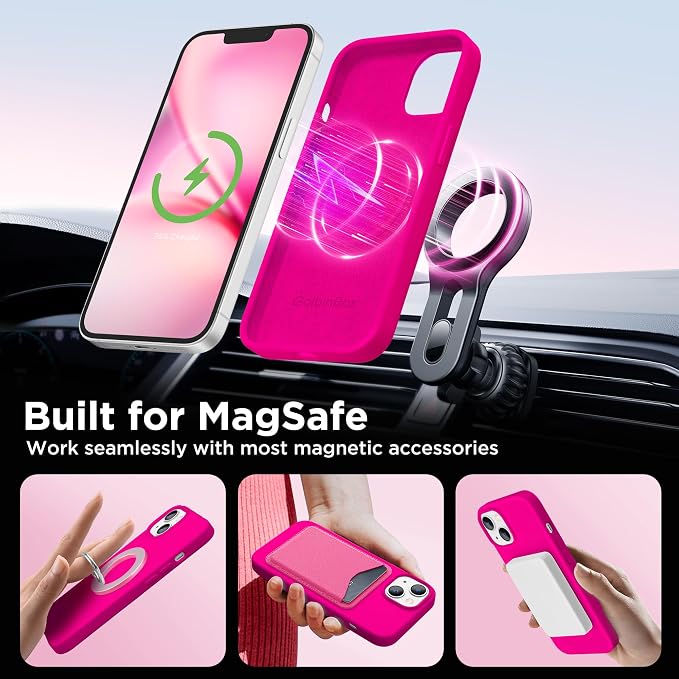 GolbinBox Magnetic for iPhone 13 Case & iPhone 14 Case, Compatible - Image 4