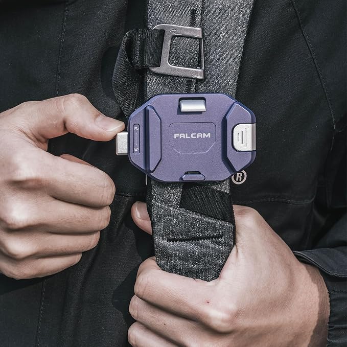 FALCAM F38 Quick Release Backpack Clip V2, Camera Strap Mount - Image 2