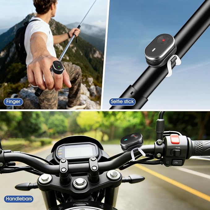 Remote for insta360 GO Ultra/X5/X4 Air/X3/Ace Pro 2 Mini Ring Control for Gopro - Image 5