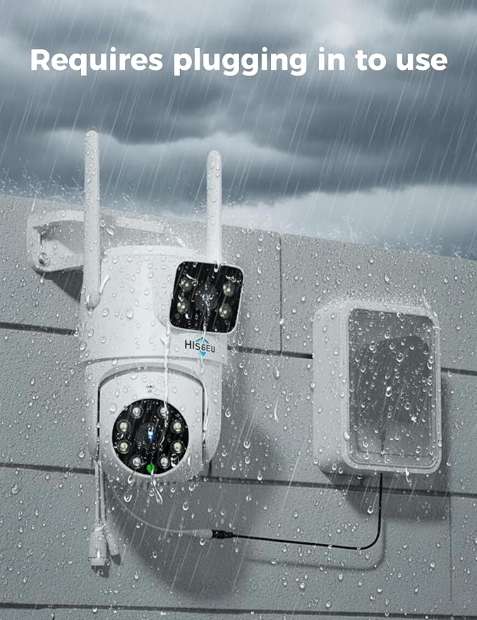 Hiseeu Wireless Security Cameras Outdoor, 5G & 2.4G WiFi Pro, Wireless Home - Image 2