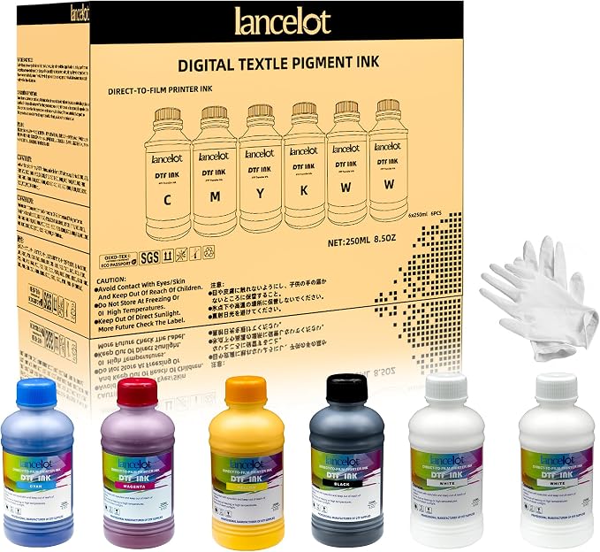 Lancelot DTF Ink 250ml×6 by Lancelot