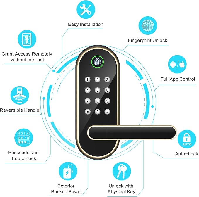 Fingerprint Smart Door Lock - Image 2