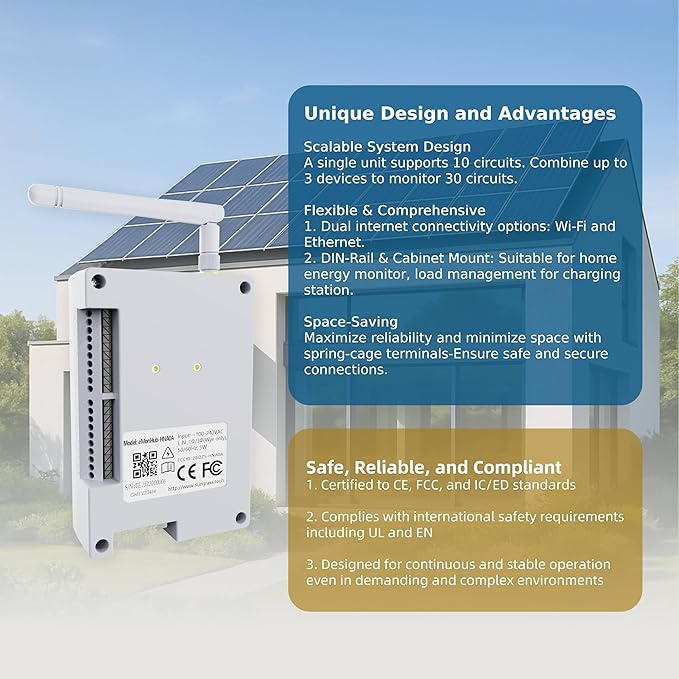 Home Energy Monitor-Real Time Electricity Usage Monitor, AI-Powered Energy - Image 5