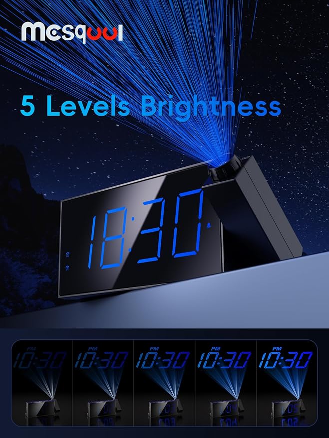 Mesqool Projection Alarm Clock - Image 4