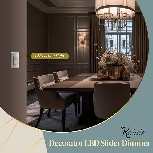 TOPGREENER Kalide Dimmer Light Switch, LED Dimmer Switch, Full Range Dimming - Image 3