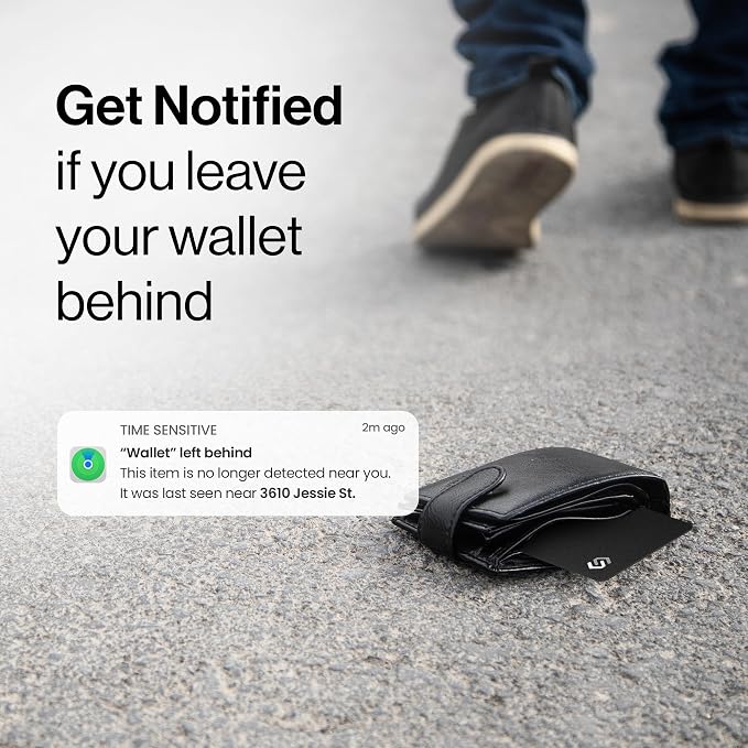 SPOTMINDERS Apple MFi Certified Wallet Tracker PRO Works - Image 5