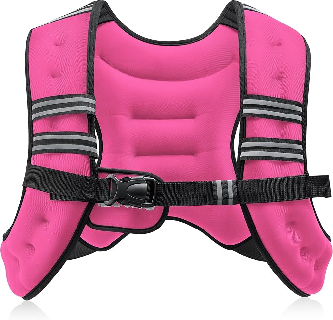 ZELUS Weighted Vest, 6lb/8lb/12lb/16lb/20lb/25lb/30lb Weight Vest by ZELUS