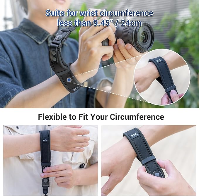 Upgraded Quick Release Soft Neoprene Camera Hand Wrist Grip Strap - Image 4