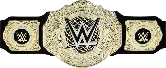 Mattel WWE Championship Title, World Heavyweight Championship Role-Play & by Mattel